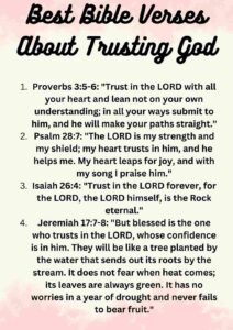 150+ Bible Verses About Trusting God In Difficult Times - † ️️ Daily