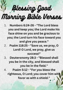 50+ Good Morning Bible Verses [Make Your Morning] - † ️️ Daily ...