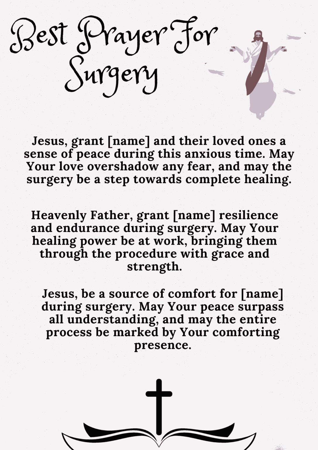 150+ Prayer For Surgery [Prayer For Successful Surgery] - † ️️ Daily Blessings Prayer ️