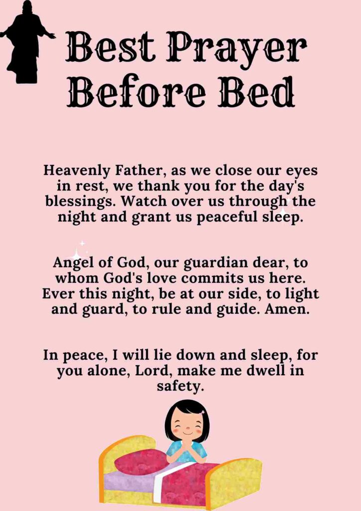 Best Prayer Before Bed