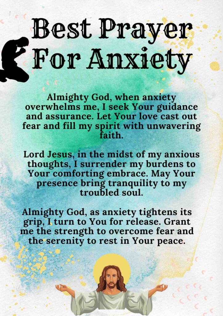 Prayer For Anxiety