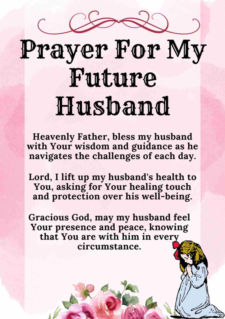 Prayer For My Future Husband