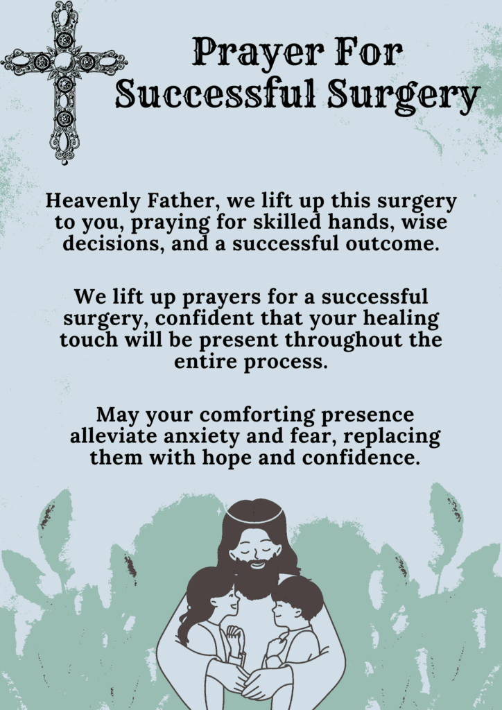 Prayer For Successful Surgery