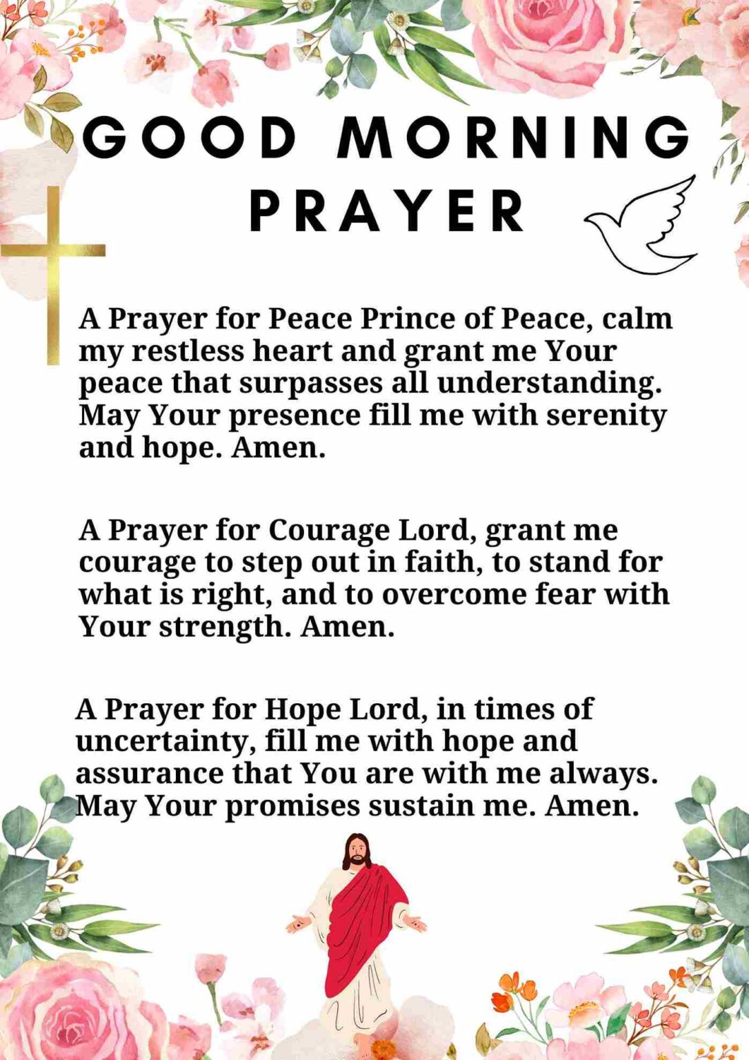 300  Morning Prayer Today Good Morning Powerful † ️️ Daily