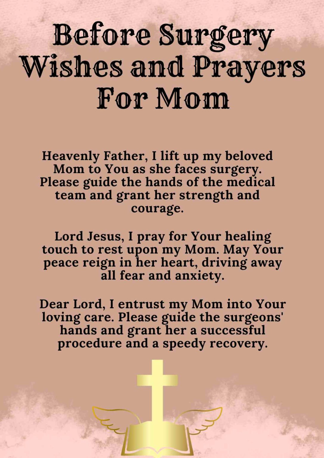 100+ Before Surgery Wishes And Prayers - † ️️ Daily Blessings Prayer ️