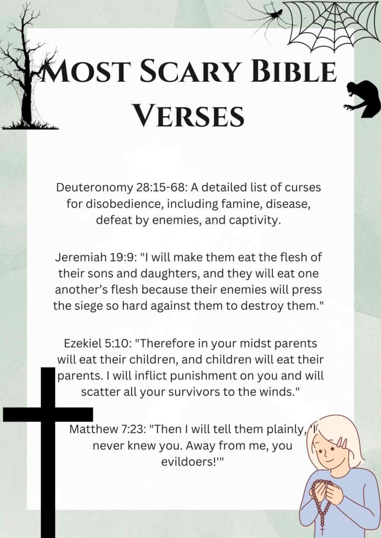 100+ Most Scary Bible Verses [Dark And Mysterious] - † ️️ Daily ...