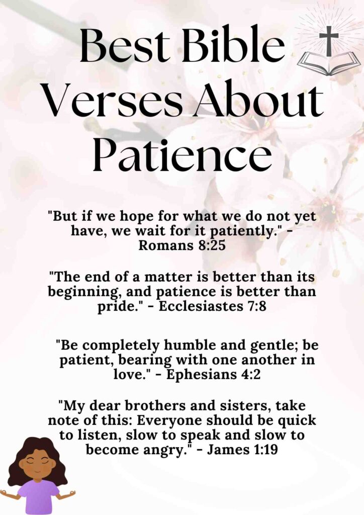 Bible Verses About Patience