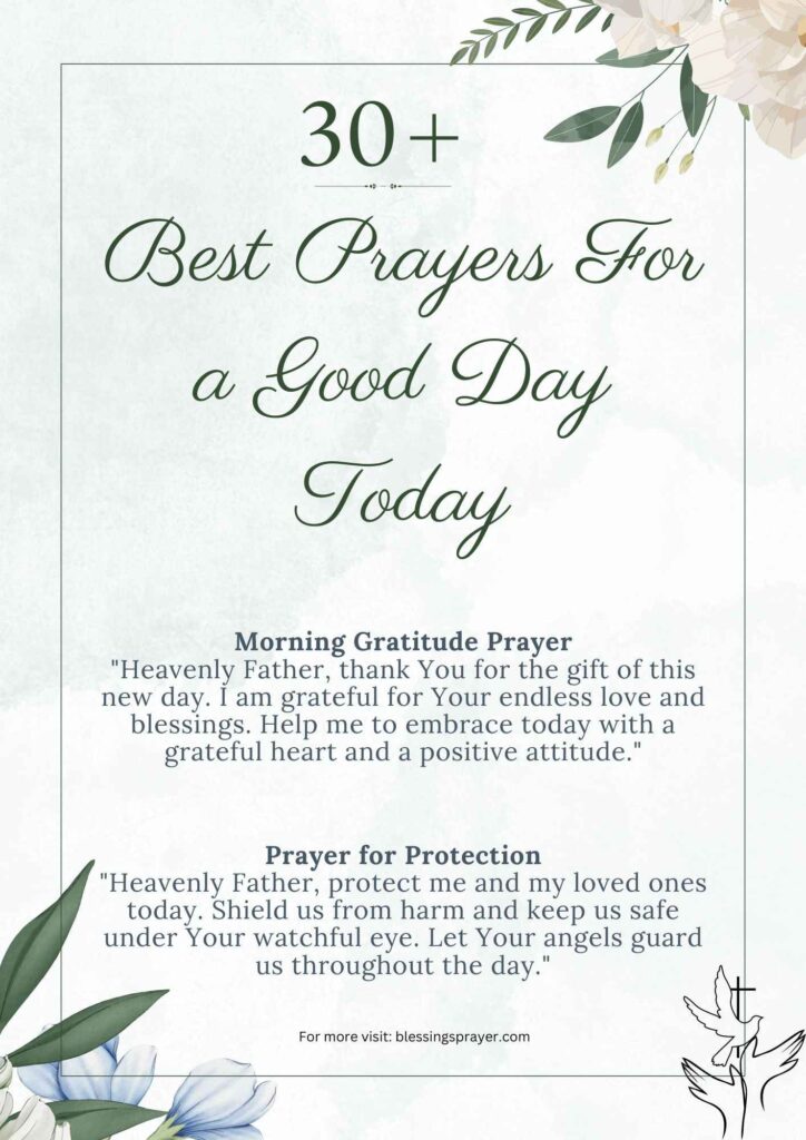 Prayer For a Good Day