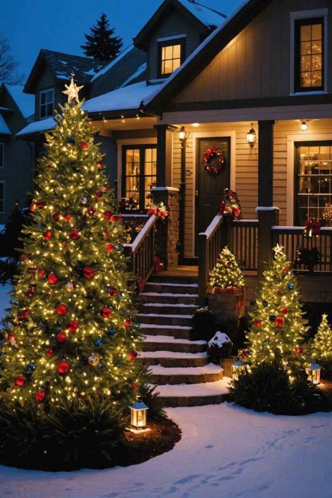 Outdoor Christmas Tree