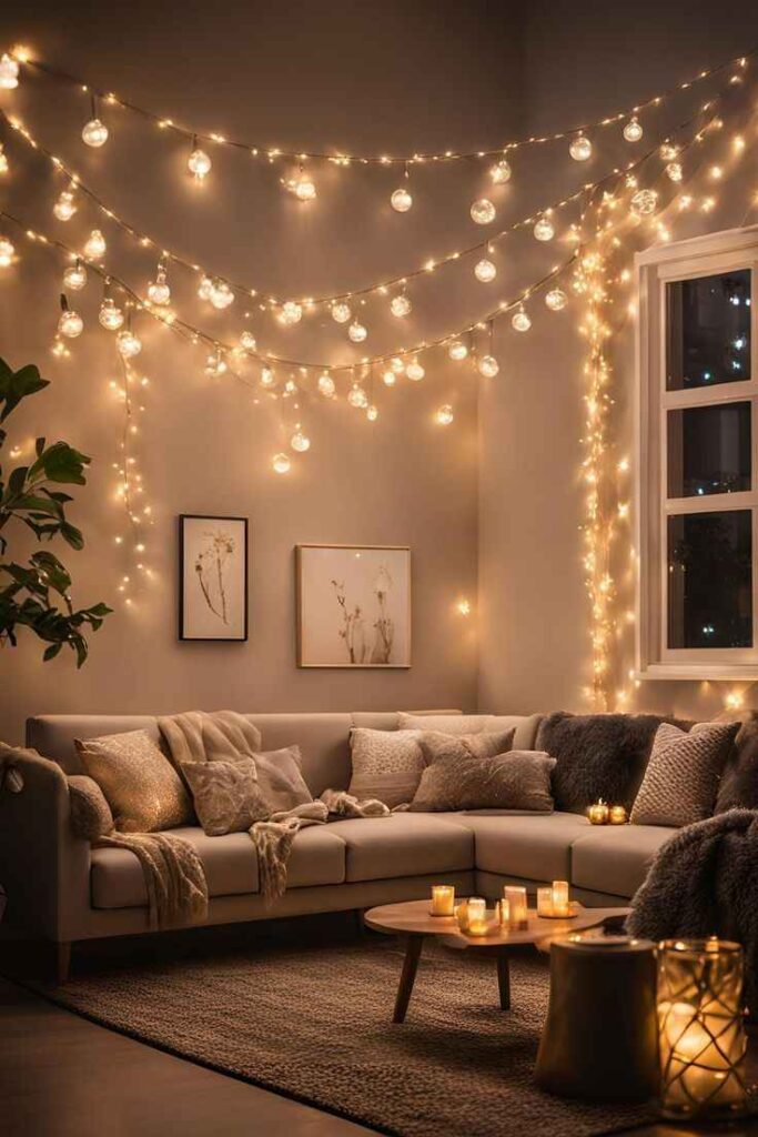 Twinkling String Lights 