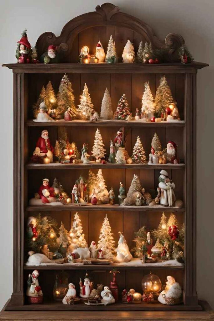 Vintage Ornament Display