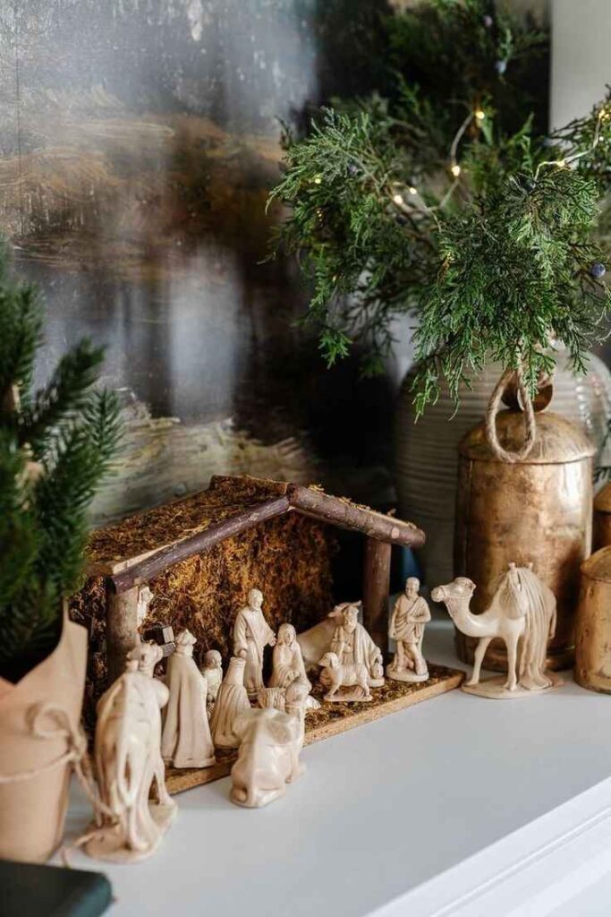 Nativity Figurine Focus