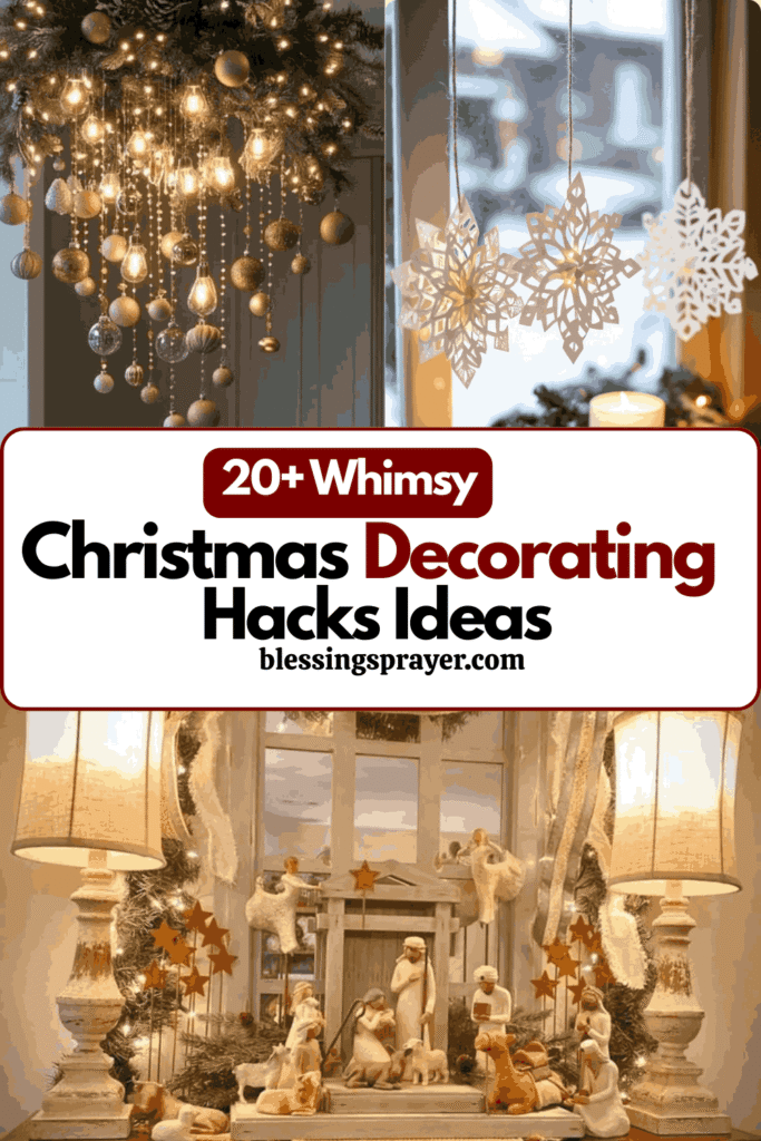 Christmas Decorating Hacks Ideas
