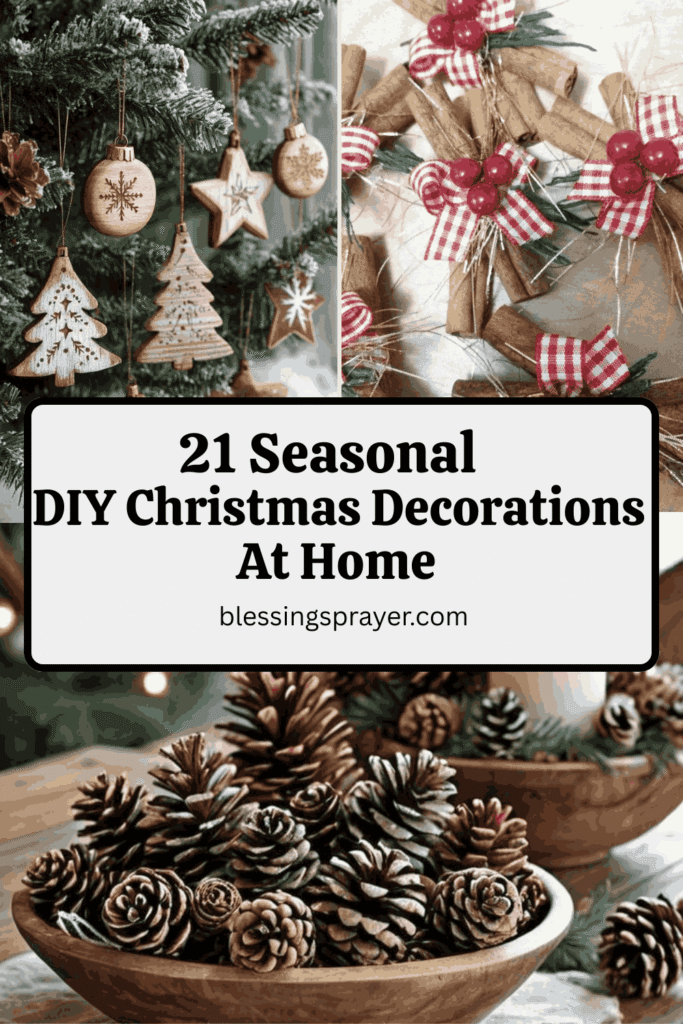 DIY Christmas Decorations At Home