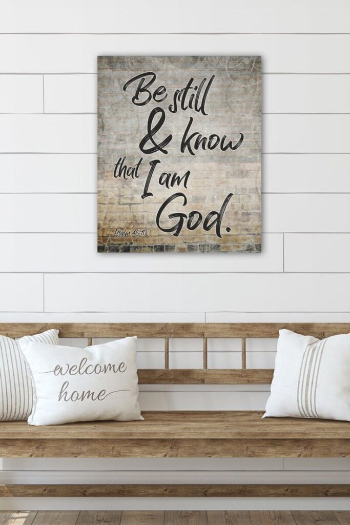 Scripture Canvas Art