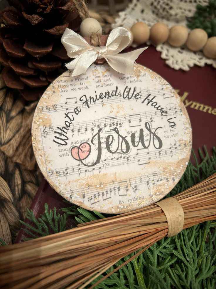 Painted Scripture Ornaments