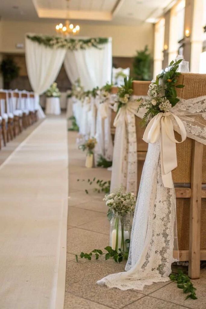 Ribbon Accents on Chairs