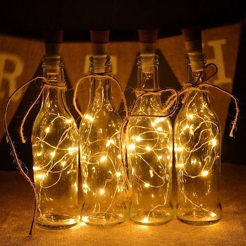 Glow Bottle Lights