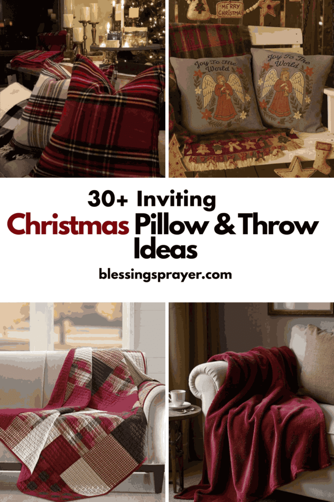 Christmas Pillow & Throw Ideas
