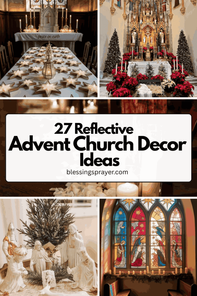 Advent Church Decor Ideas