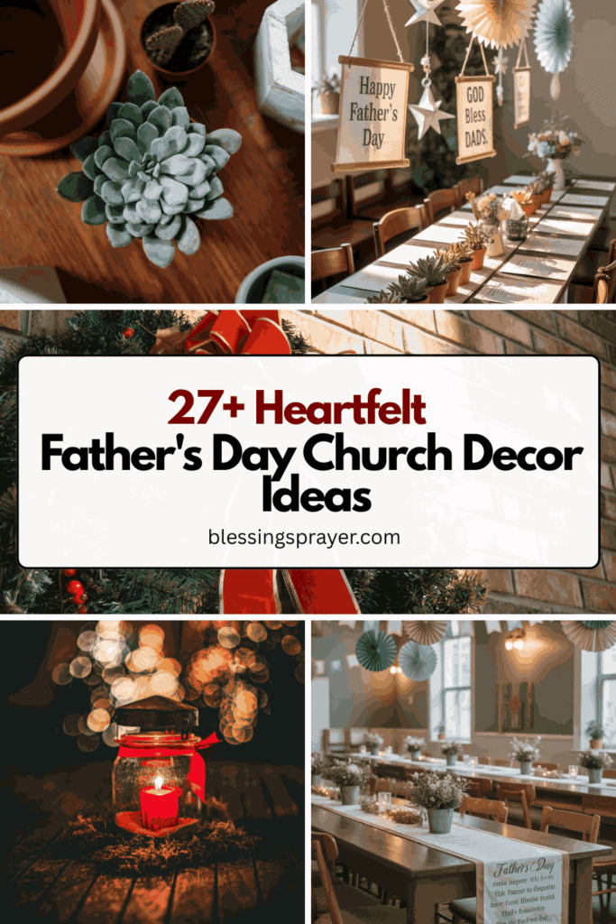 Father's Day Church Decor Ideas