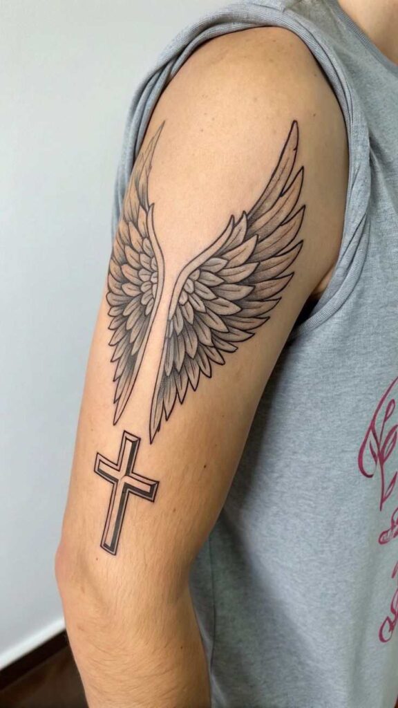 Angel Wing Outline