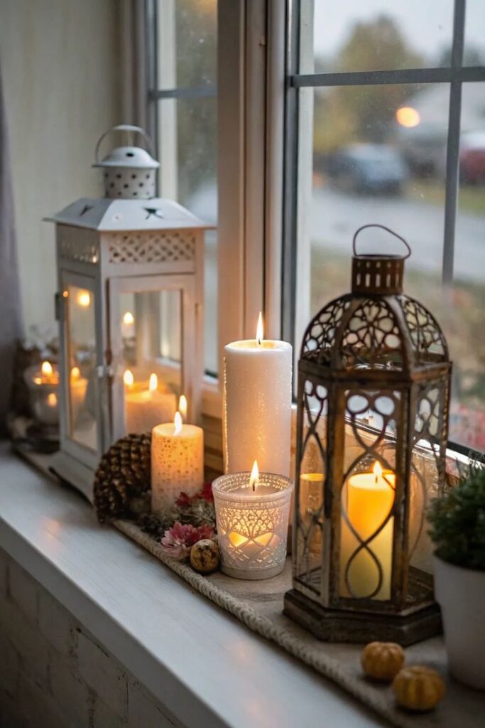 Candlelit Windowsills
