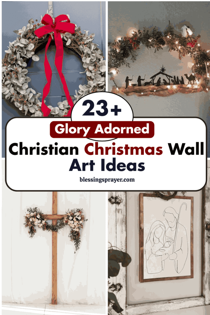 Christian Christmas Wall Art Ideas