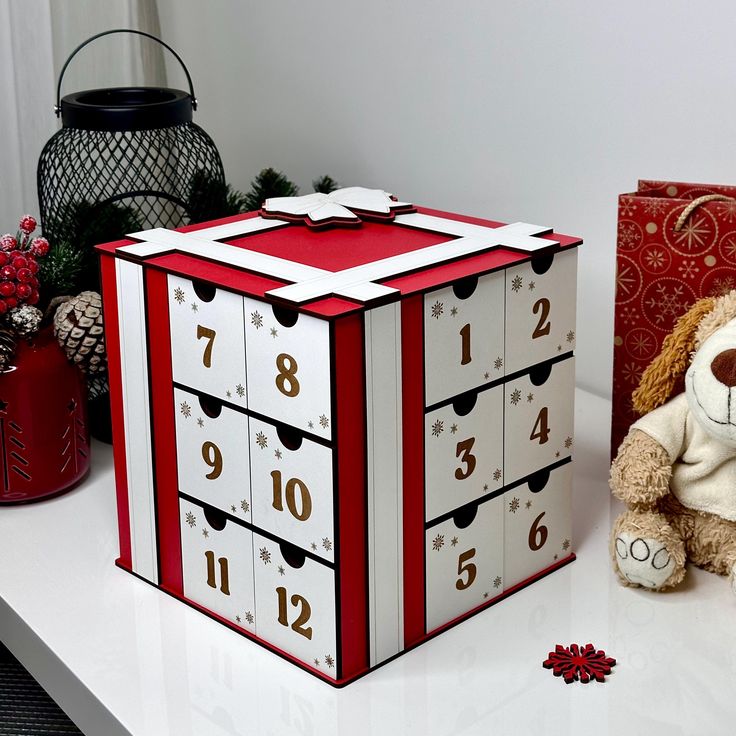 Advent Calendar with Wrapped Surprises