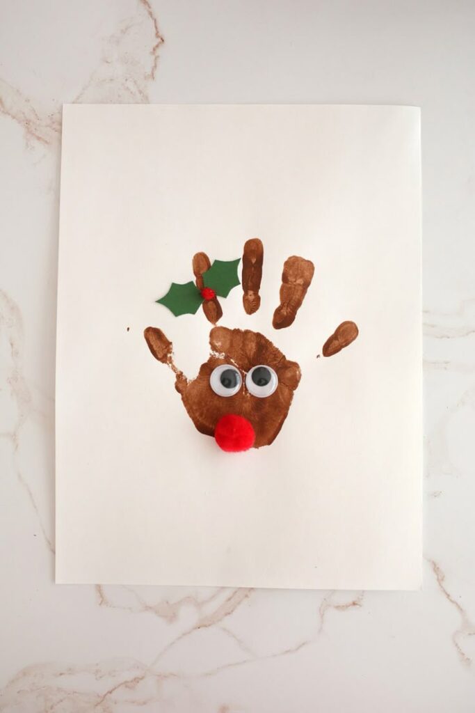 Handprint Reindeer