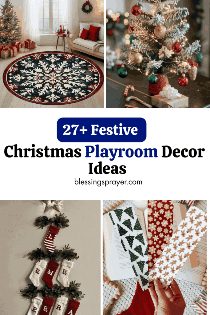 Christmas Playroom Decor Ideas