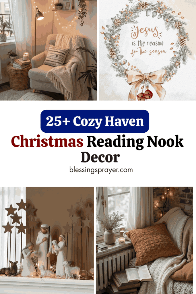 Christmas Reading Nook Decor