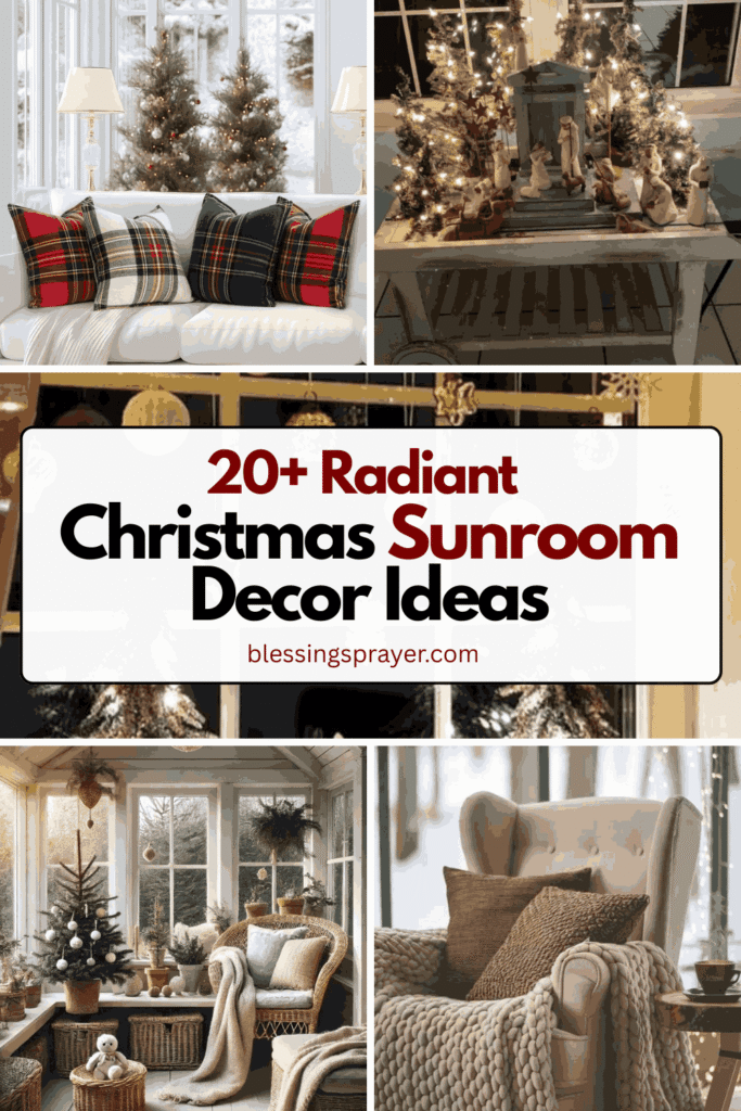 Christmas Sunroom Decor Ideas