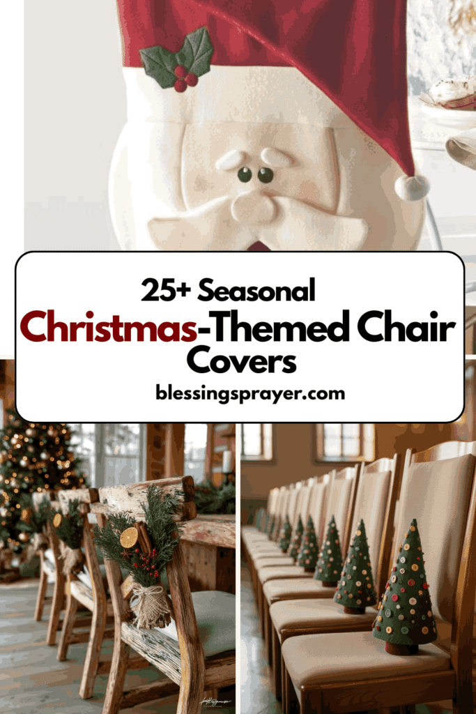 Christmas-Themed Chair Covers