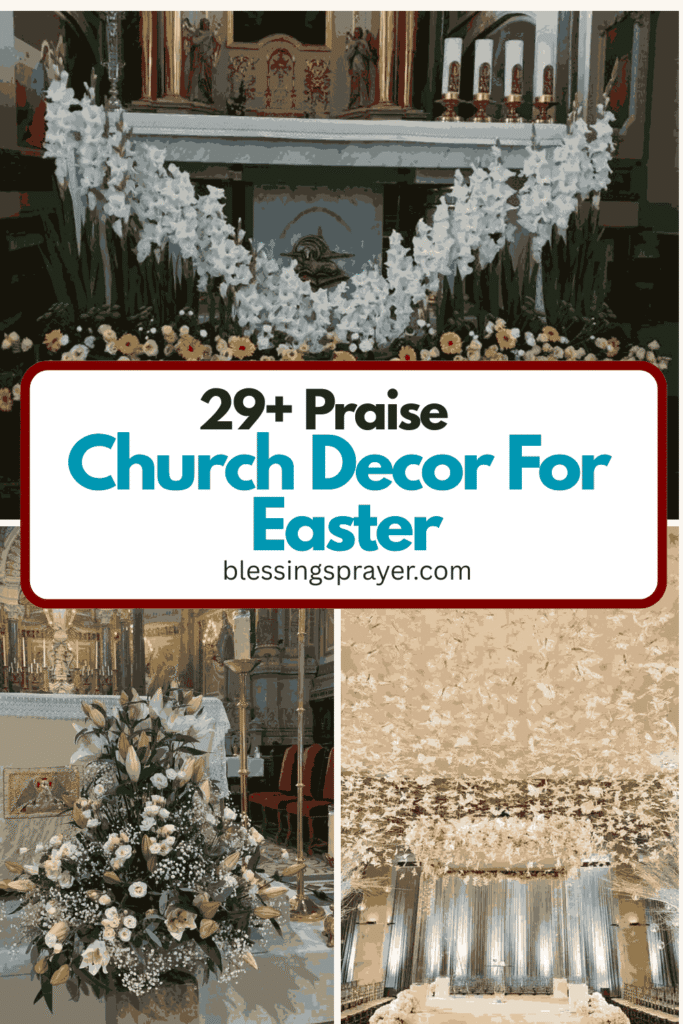 Church Decor For Easter