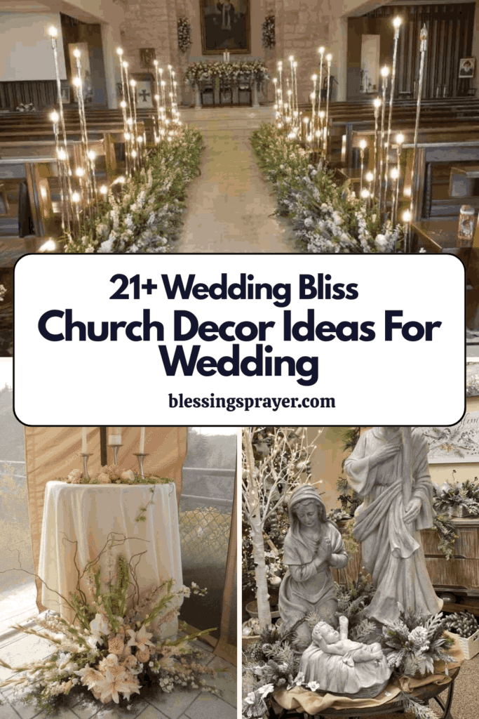 Church Decor Ideas For Wedding