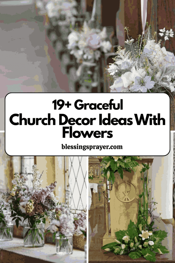 Church Decor Ideas With Flowers
