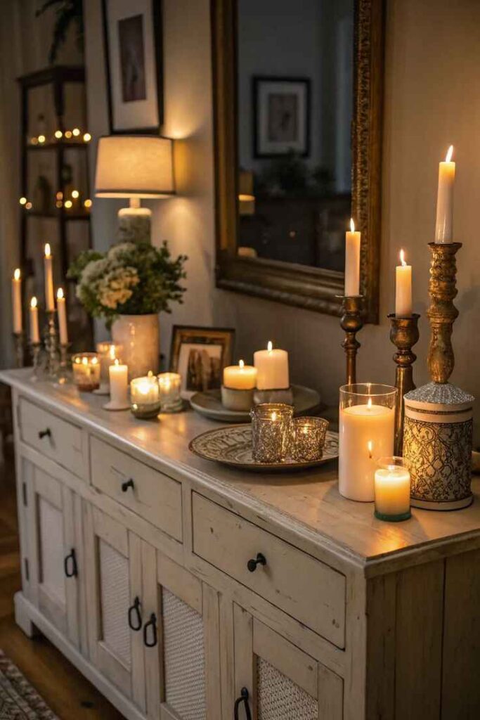 Cozy Candle Cluster