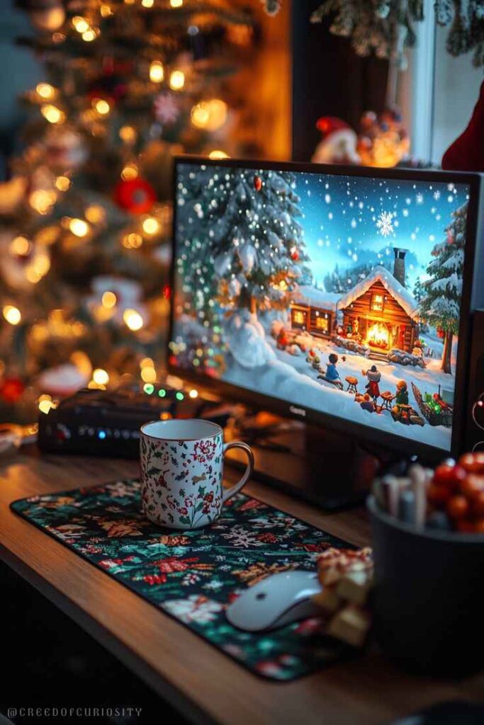 Festive Desk Mat