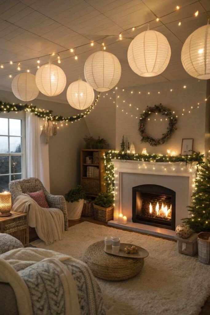 Warm Glow with String Lights