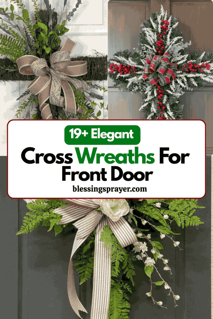 Cross Wreaths For Front Door