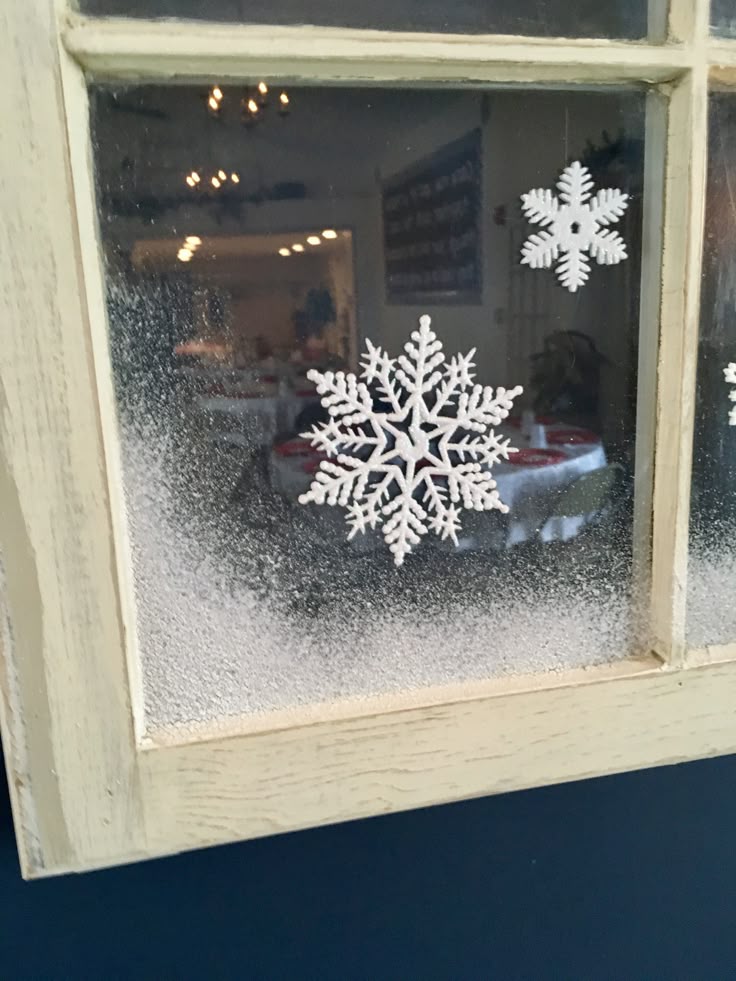 Snowflake Shadow Boxes