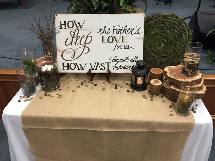 Chalkboard Scripture Stands