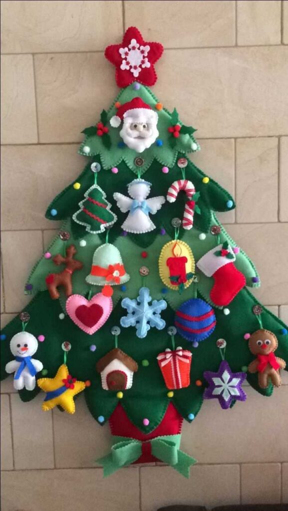 Felt Christmas Trees