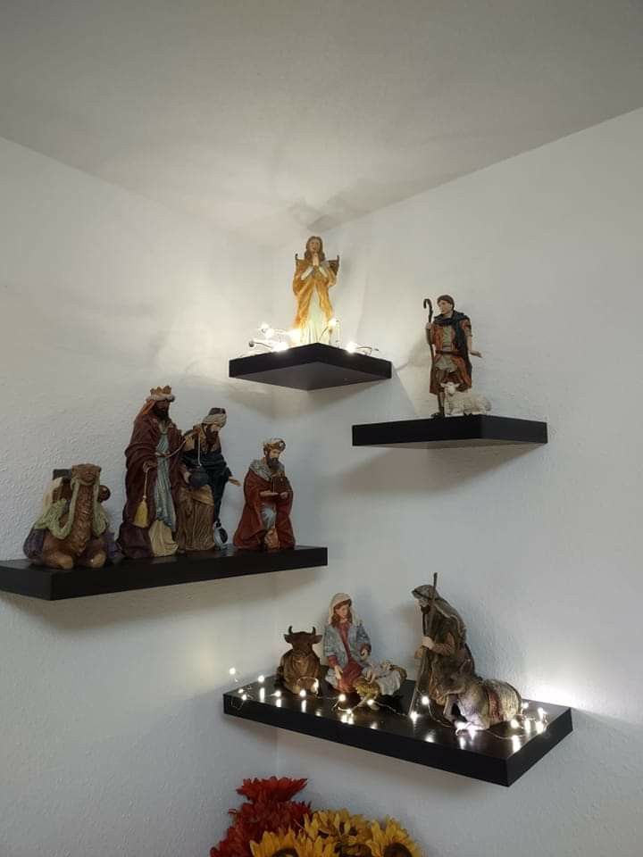 Floating Shelf Nativity