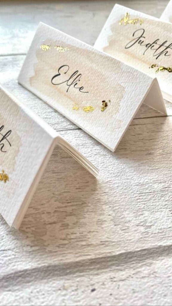 Personalized Name Cards