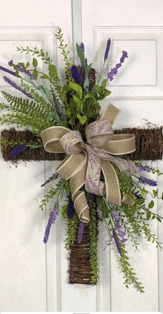 Grapevine Cross Wreath
