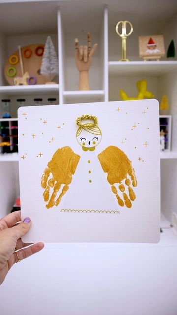 Handprint Angels