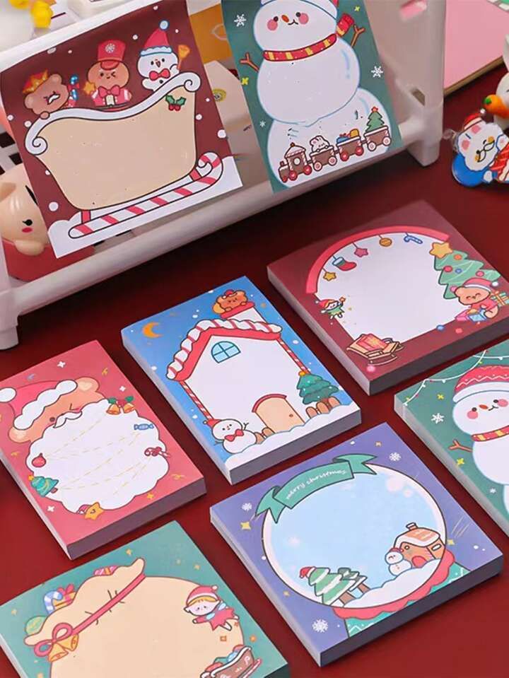 Holiday-Themed Sticky Notes