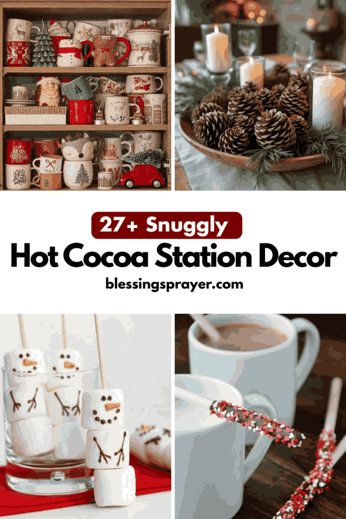 Hot Cocoa Station Decor